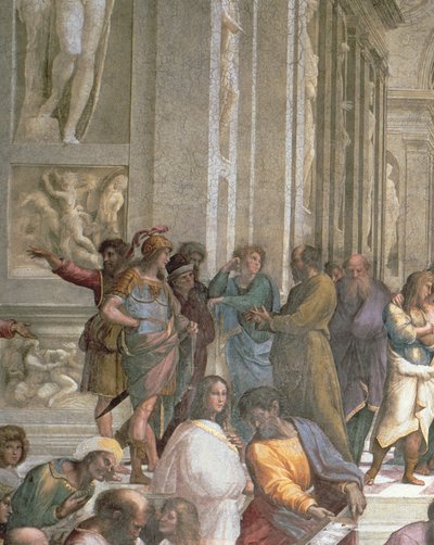 School of Athens (detail) by Raffaello Sanzio Raphael